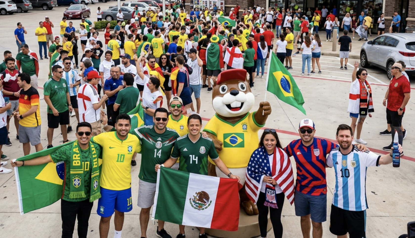 World Cup Fans' Reaction to America